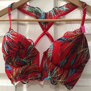 SEXY NEW RED Pink Vs Bras Size S/p